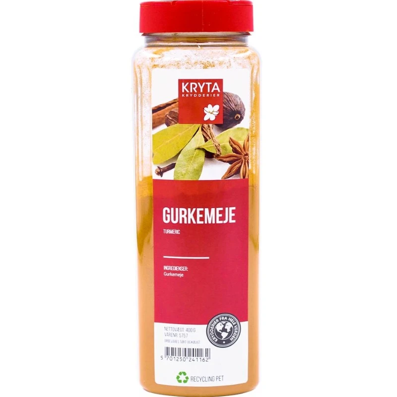 Gurkmeja 400 g 296178 by KRYTA color Svart