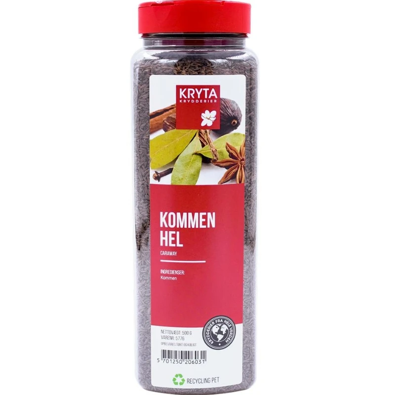 Hel kummin 500 g 32729 by KRYTA color Svart