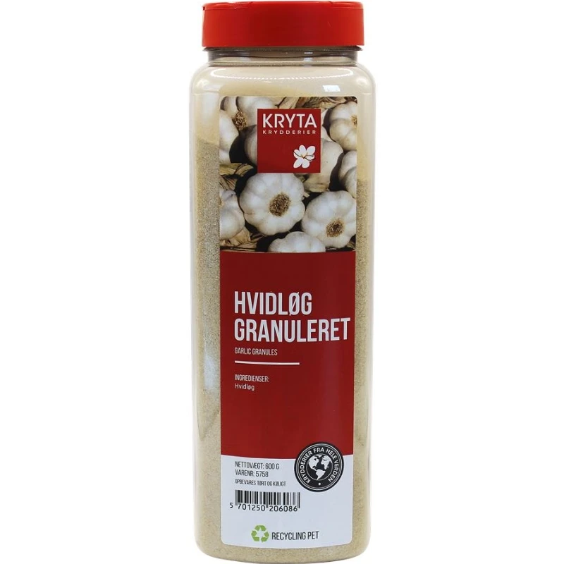 Vitlöksgranulat 600 g 335666 by KRYTA color Svart