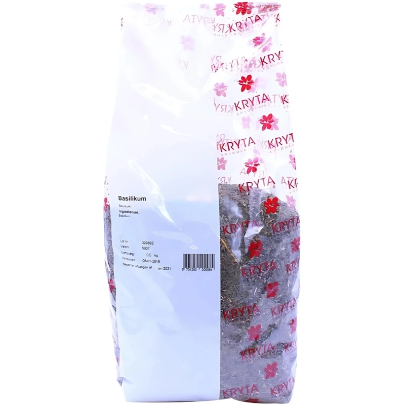 Skuren basilika 500 g 353577 by KRYTA color Svart