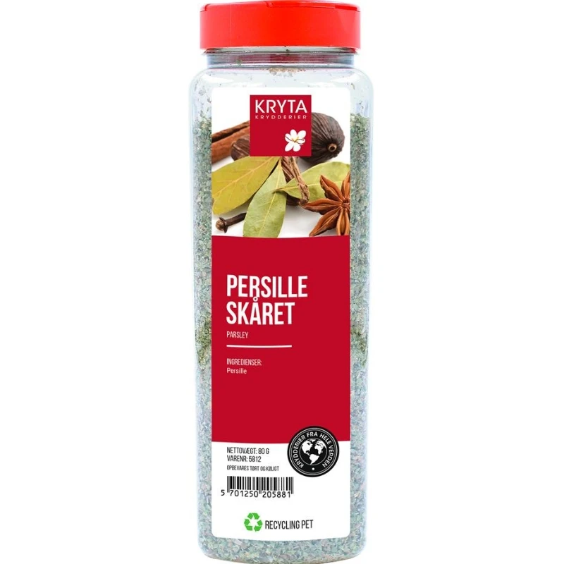 Skuren persilja 80 g 371273 by KRYTA color Svart