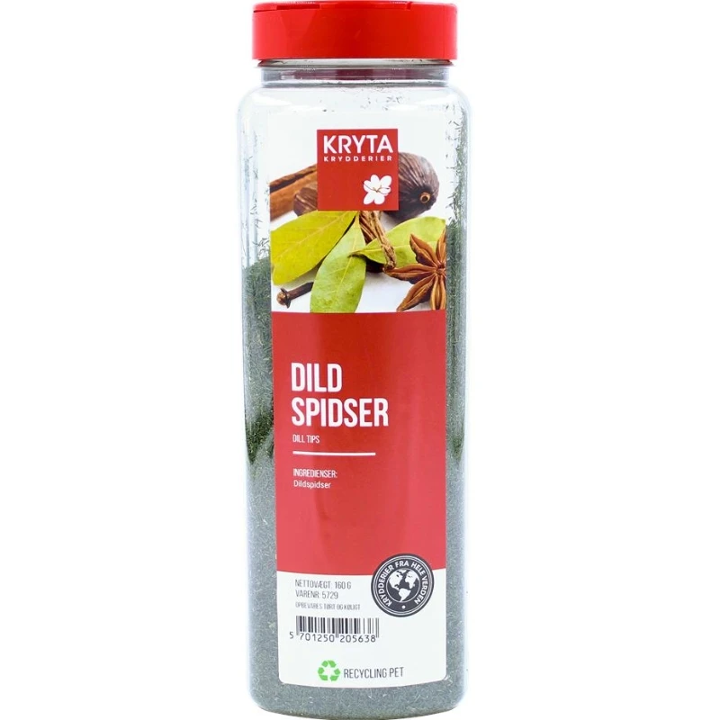 Dilltoppar 160 g 38910 by KRYTA color Svart
