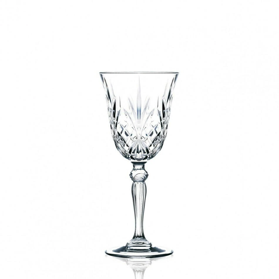RCR Melodia Rödvinglas 27 cl 6 st. Glas0103 by RCR Glas color Svart