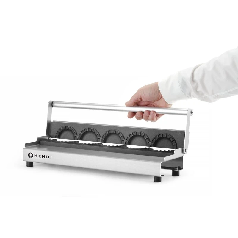 Dumplingpress för 5 st 230107 by Hendi color Svart