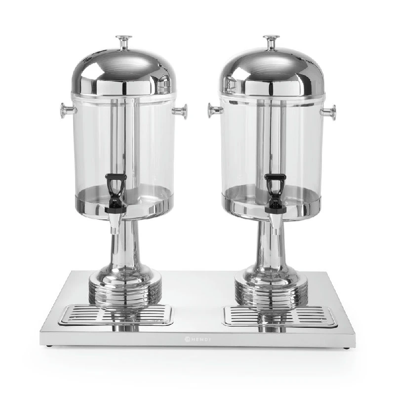 Juicedispenser 2 x 8 liter 425411 by Hendi color Svart
