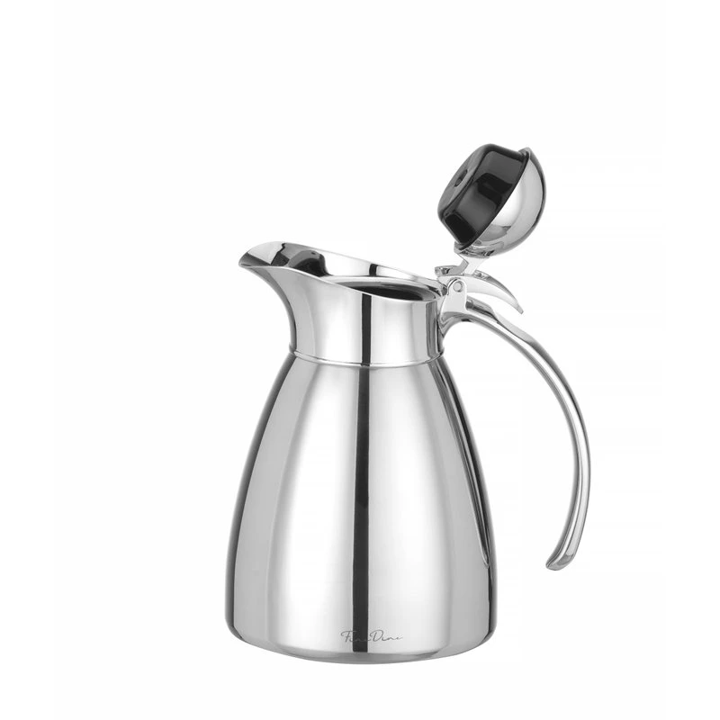 Termoskanna stål 0,6 liter 445815 by Hendi color Svart