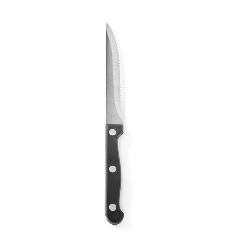 Steakknivar 6 st med vågslipat blad 781449 by Hendi color Svart