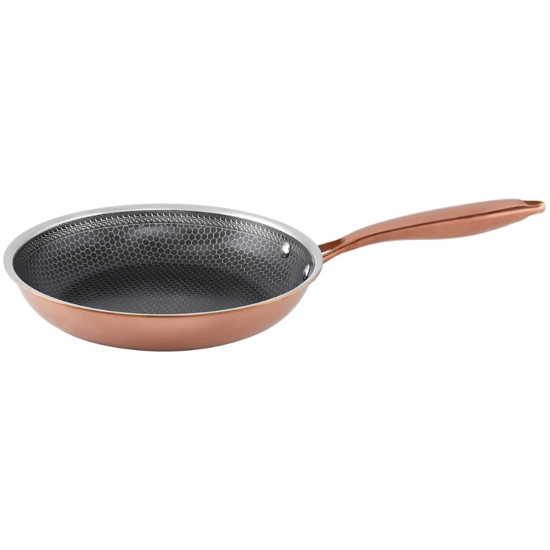 Hâws Santo Stekpanna 24 cm med hybridbeläggning – Rose Gold 30-HSHFPRG24 by Hâws Santo color Rose Gull