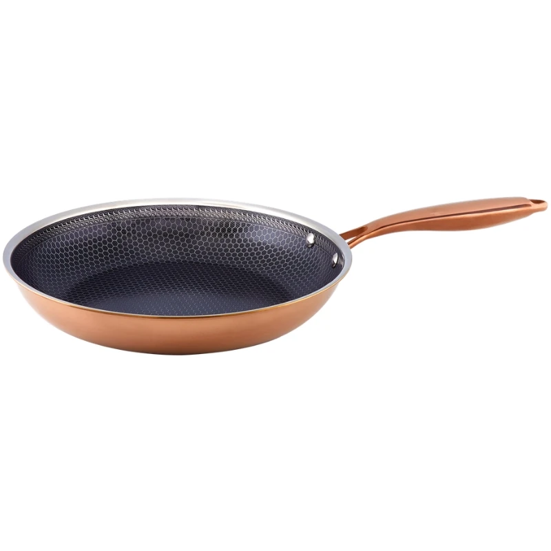 Hâws Santo Stekpanna 28 cm med hybridbeläggning – Rose Gold 30-HSHFPRG28 by Hâws Santo color Rose Gull