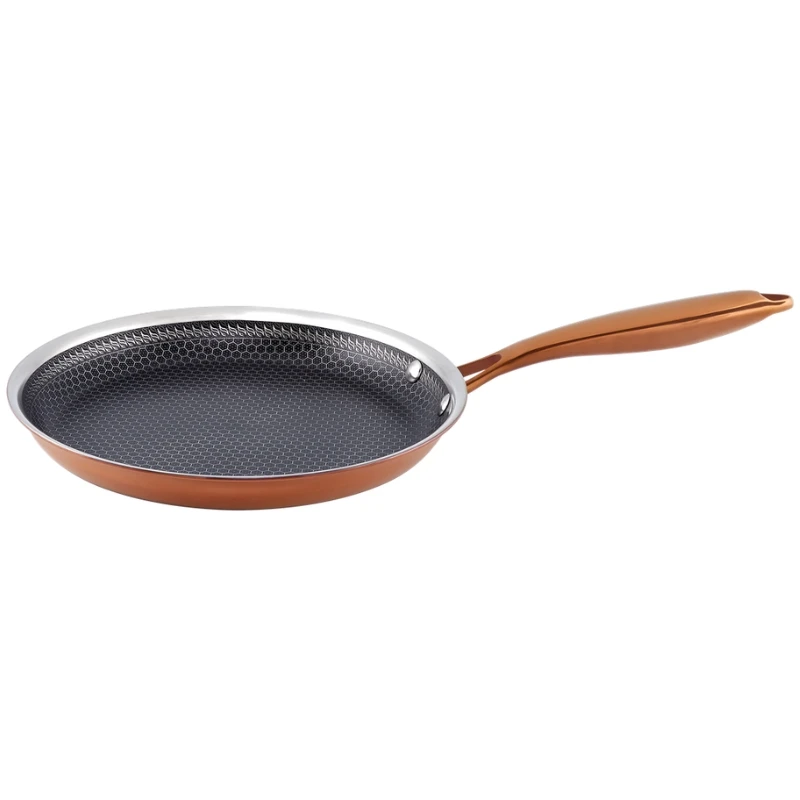 Hâws Santo Pannkakspanna 24 cm med hybridbeläggning – Rose Gold 30-HSHPPRG24 by Hâws Santo color Rose Gull