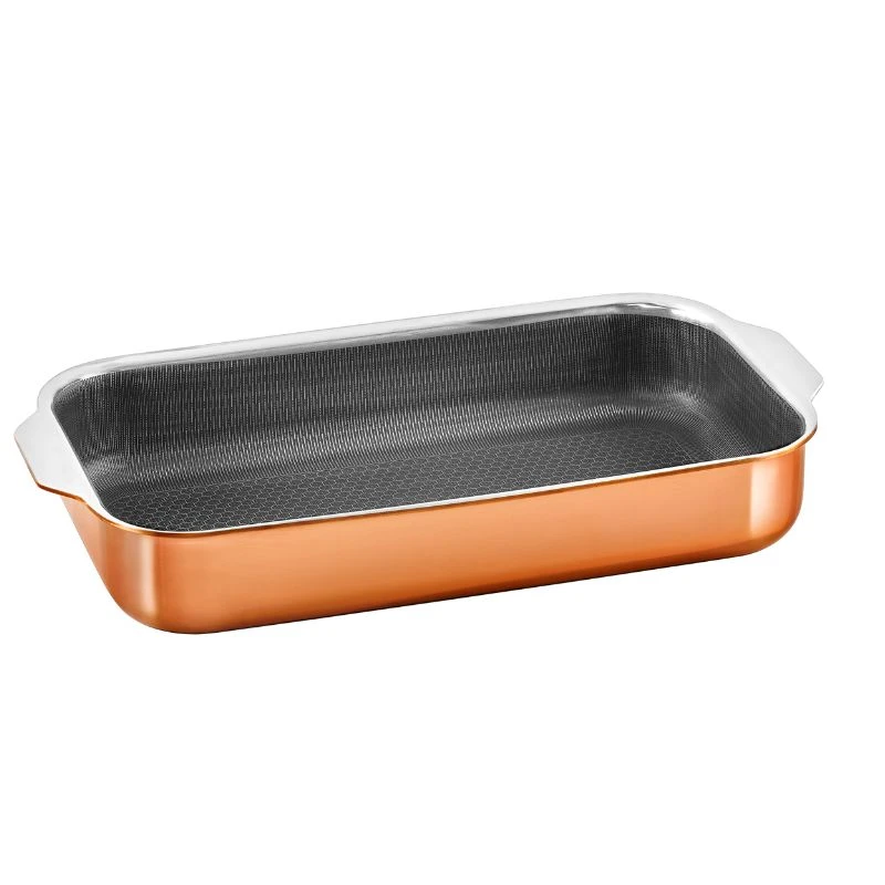Hâws Santo Långpanna 30x16 cm med 2 mm hybridbeläggning – Rose Gold 30-HSHRRG18 by Hâws Santo color Rose Gull