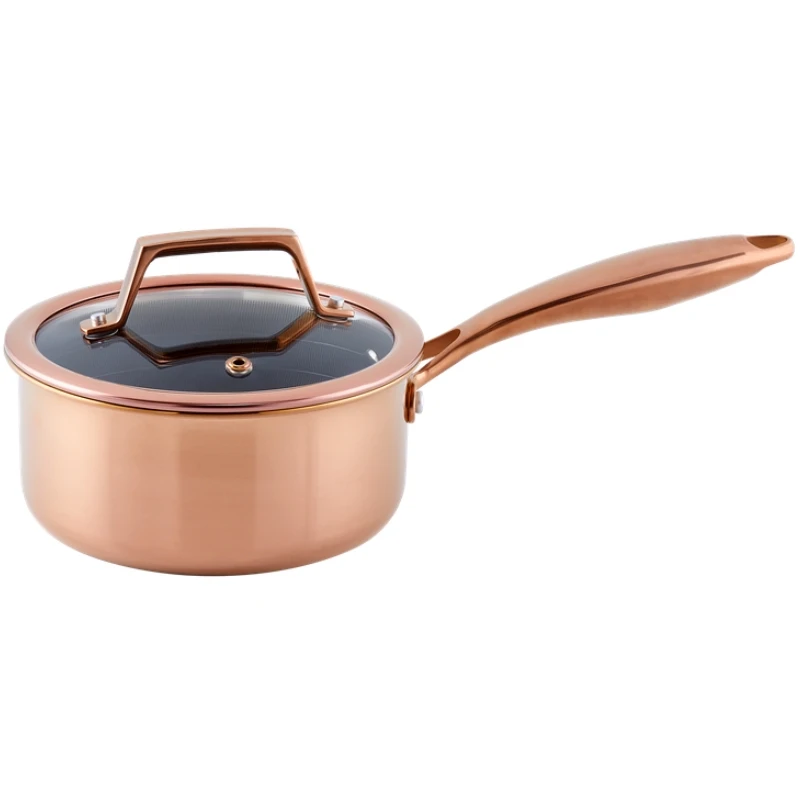 Hâws Santo Kastrull 1,5 L med lock och hybridbeläggning – Rose Gold 30-HSHSPRG16 by Hâws Santo color Rose Gull
