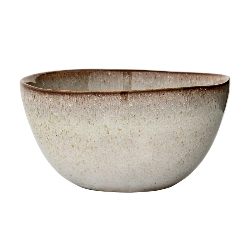Sandrine Skål, Natur, Stengods 17903689 by Bloomingville color Natuur