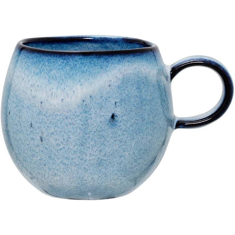 Sandrine Kopp, Blå, Stengods 17905967 by Bloomingville color Blauw