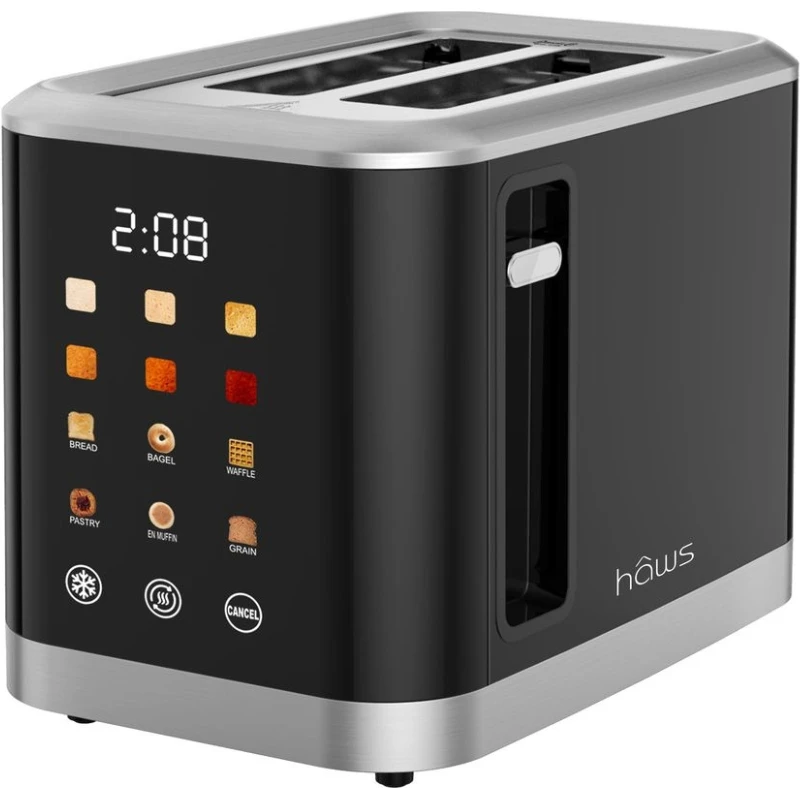 Hâws digital brödrost 1000W 30-TO80043 by Hâws color Svart
