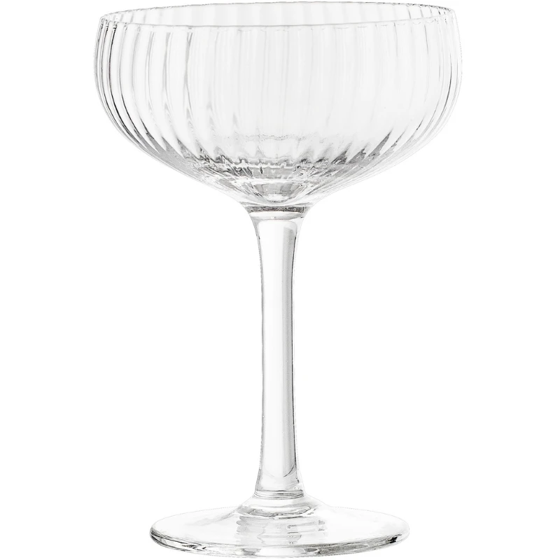 Astrid Champagneglas, Klar, Glas 31140773 by Bloomingville color Helder