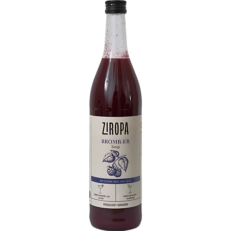Ziropa Dansk Björnbärssirap 70 cl 61456 by Ziropa color Svart