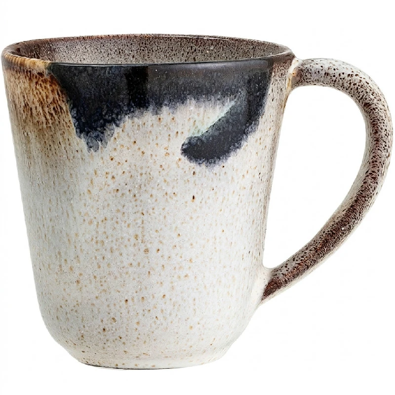 Jules Mugg, Grå, Stengods 82046912 by Bloomingville color Svart