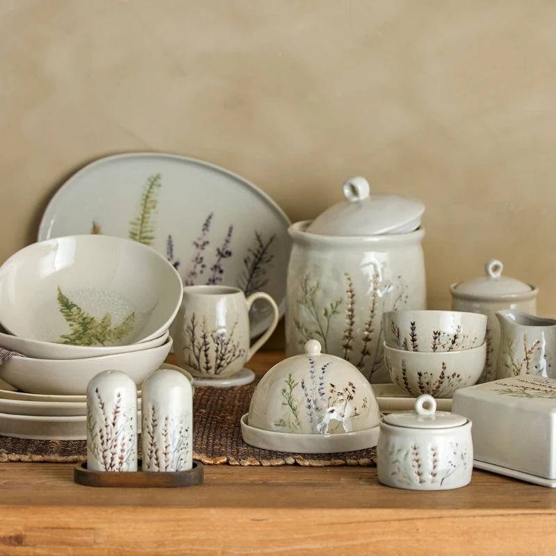 Bea Mugg, Natur, Stengods 82047396 by Bloomingville color Svart
