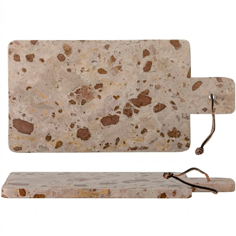 Nukaka Skärbräda, Brun, Marmor 82059541 by Bloomingville color Svart