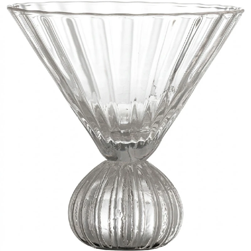 Taurin cocktailglas, klarglas 82060804 by Bloomingville color Svart