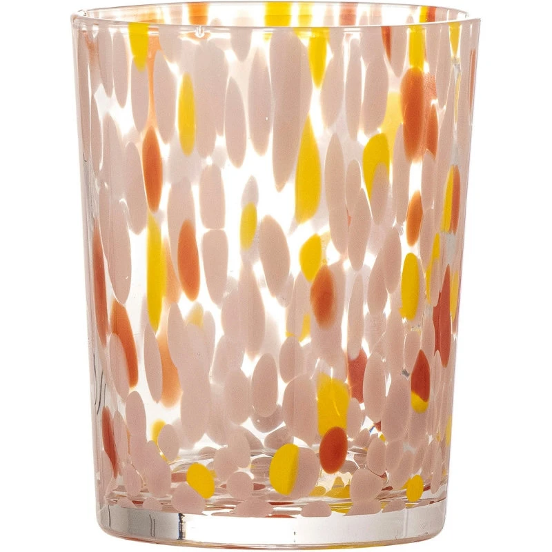 Lilya Dricksglas, Rosa, Glas 82060870 by Bloomingville color Svart