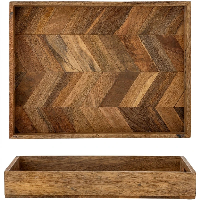 Katalyn Serveringsbricka, Natur, FSC 100%® Mango 82068481 by Bloomingville color Natuur