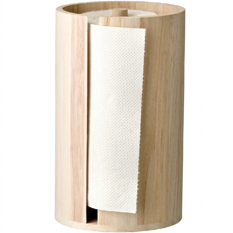 Celian Hushållspappershållare, Natur, Kejsarträ 508050 by Bloomingville color Svart