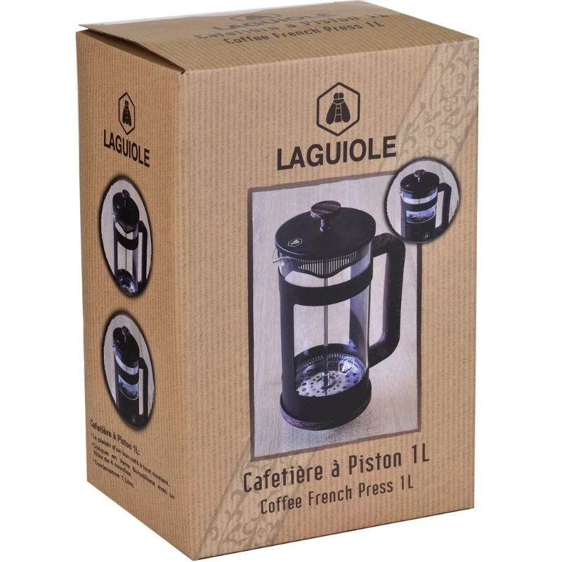 Laguiole Presskanna 1 L 40269105 by Laguiole color Svart