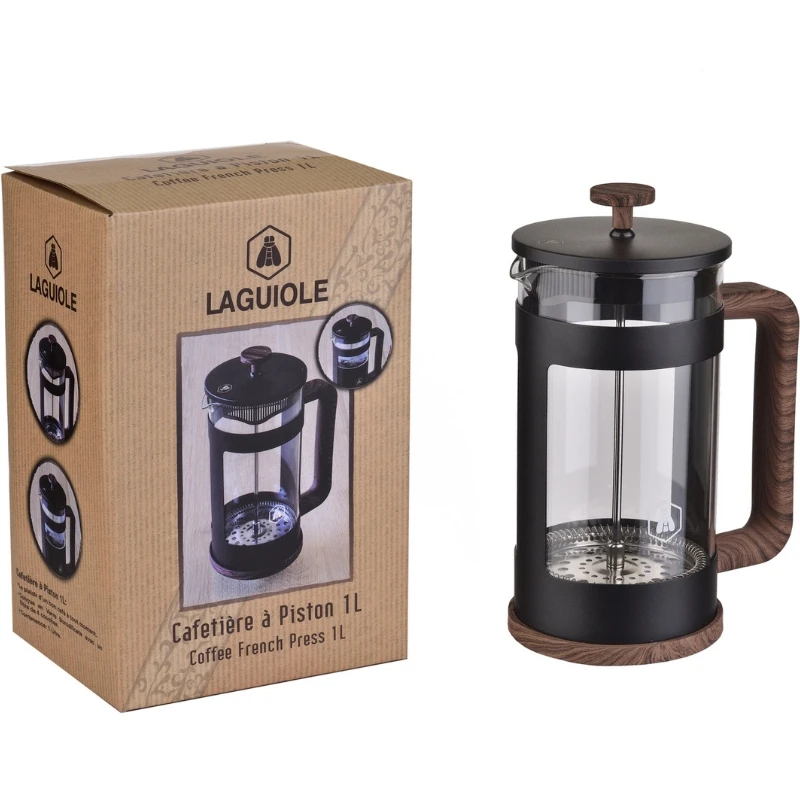 Laguiole Presskanna 1 L 40269105 by Laguiole color Svart