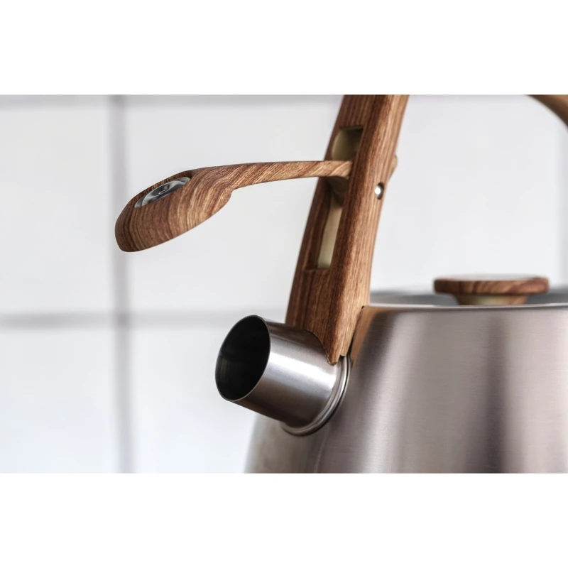 Laguiole Tekittel med träfärgat handtag 40269106 by Laguiole color Svart