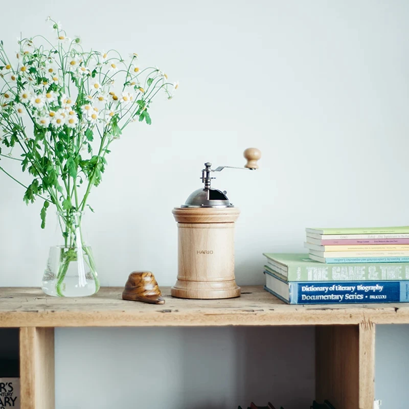 Kaffekvarn "Column" – Hario CMR-502C by Hario color Svart