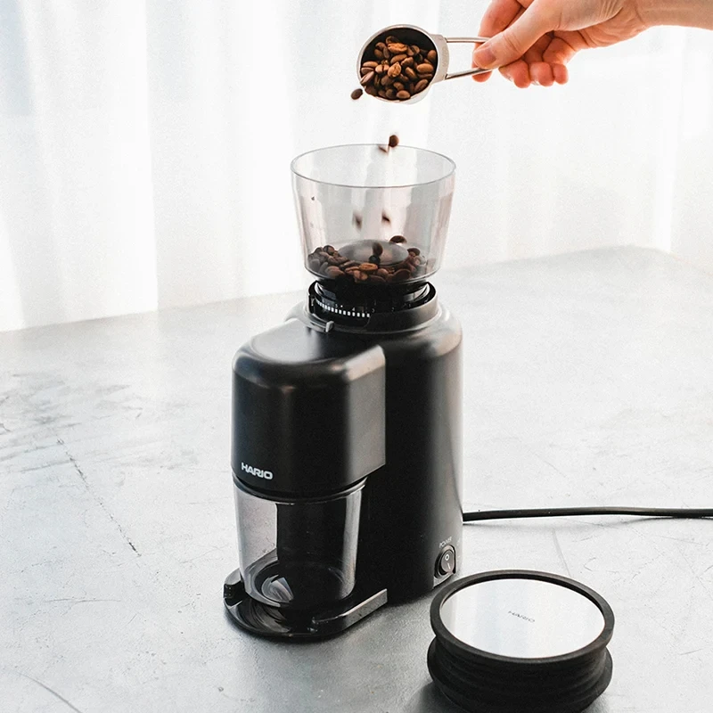 Elektrisk kaffekvarn Compact N - Hario EVCN-8B-EU by Hario color Svart