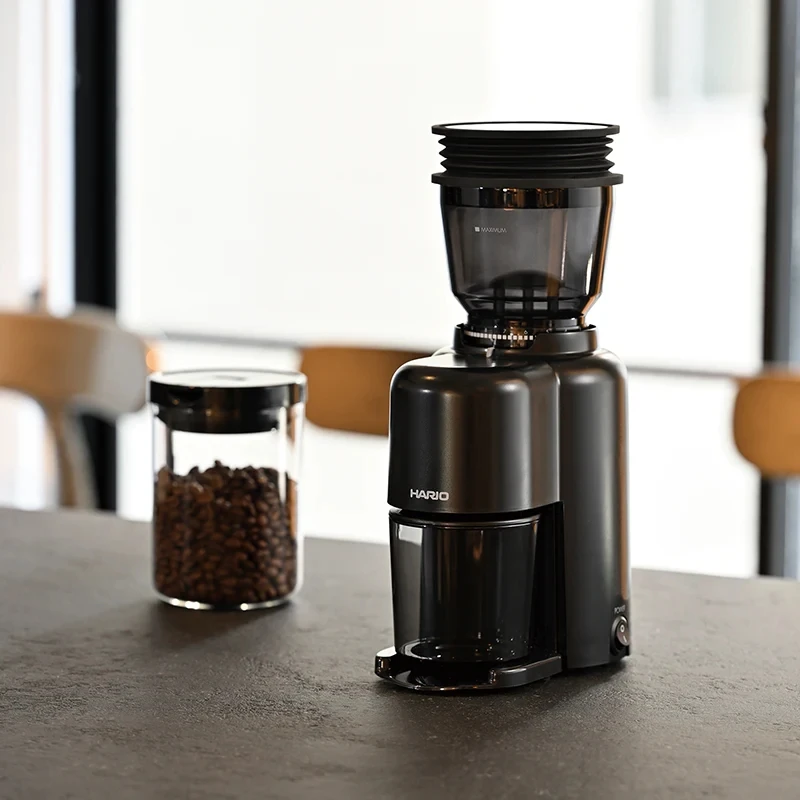 Elektrisk kaffekvarn Compact N - Hario EVCN-8B-EU by Hario color Svart