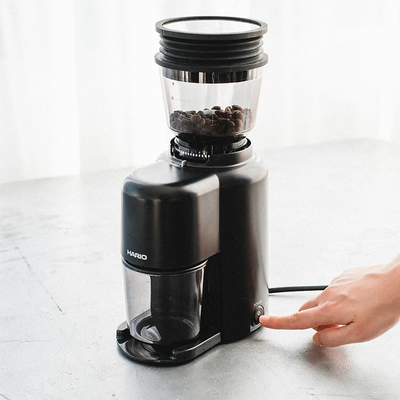 Elektrisk kaffekvarn Compact N - Hario EVCN-8B-EU by Hario color Svart