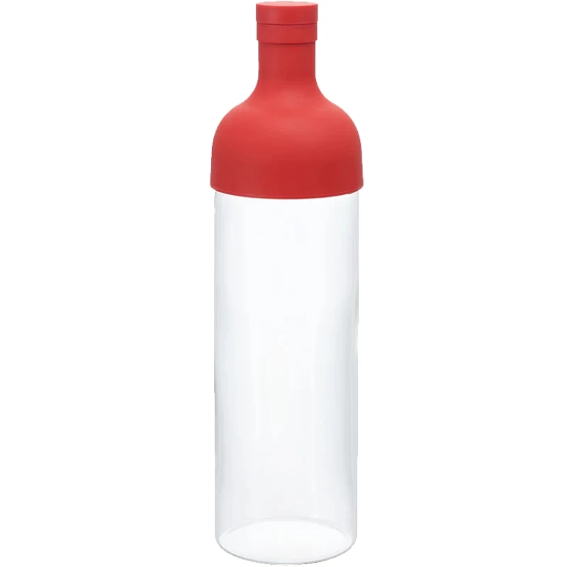 Cold Brew teflaska 750 ml Röd - Hario FIB-75-R-EU by Hario color Svart
