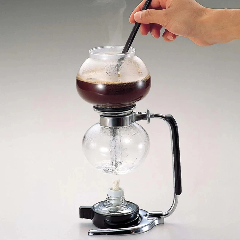 Kaffesifon "Moca" för 3 koppar - Hario MCA-3 by Hario color Svart