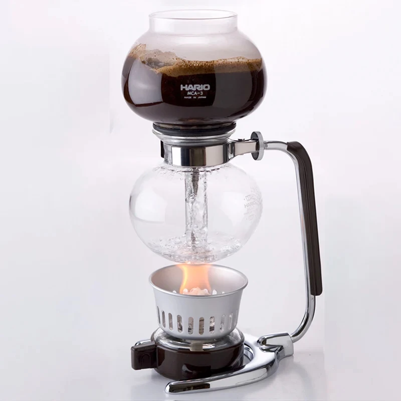 Kaffesifon "Moca" för 3 koppar - Hario MCA-3 by Hario color Svart