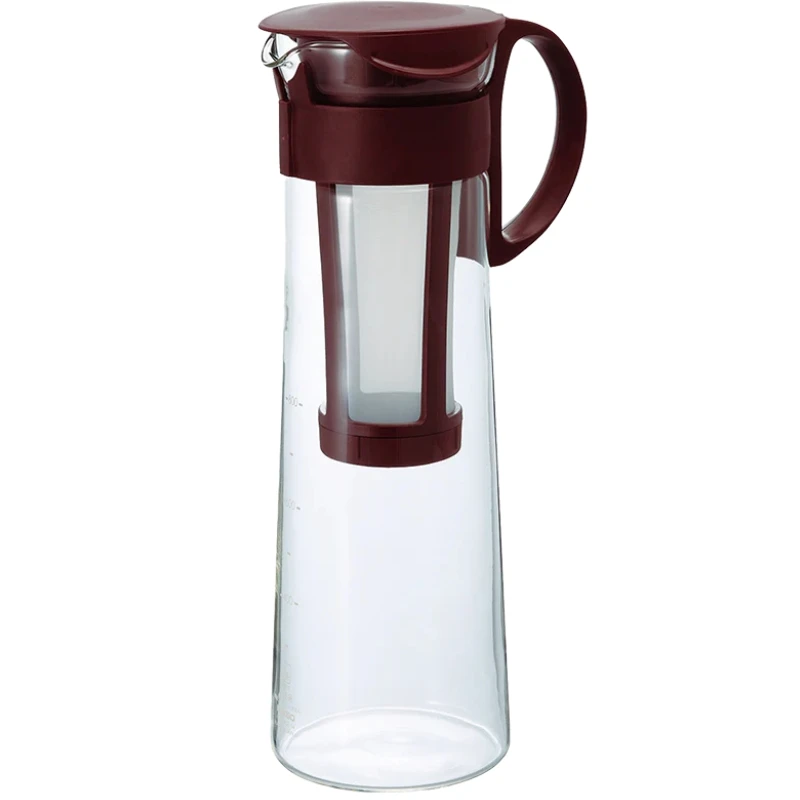 Mizudashi Cold Brew kaffekanna Chokladbrun - Hario MCPN-14-CBR-EU by Hario color Svart
