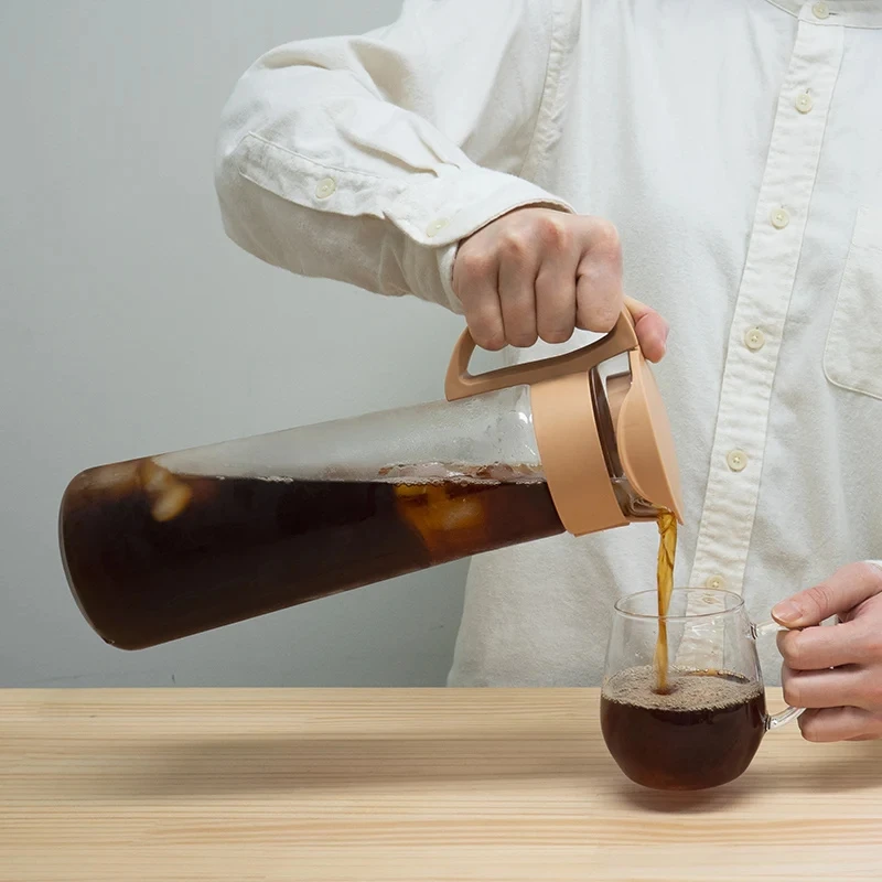 Mizudashi Cold Brew kaffekanna Mocca - Hario MCPN-14-MC-EU by Hario color Svart