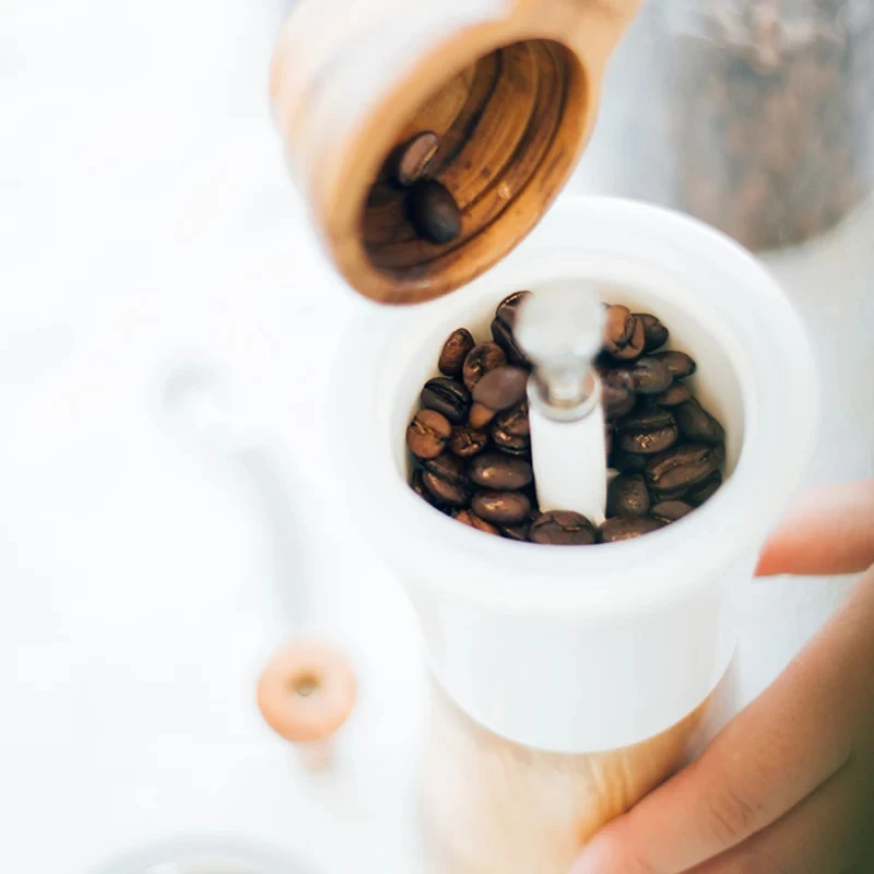 Keramisk kaffekvarn Wood N - Hario MCWN-2-OV by Hario color Svart