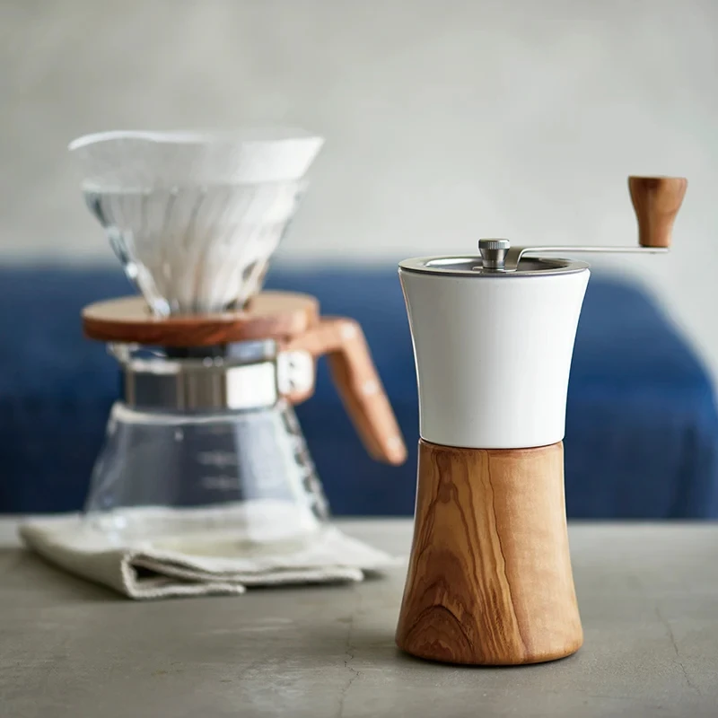 Keramisk kaffekvarn Wood N - Hario MCWN-2-OV by Hario color Svart