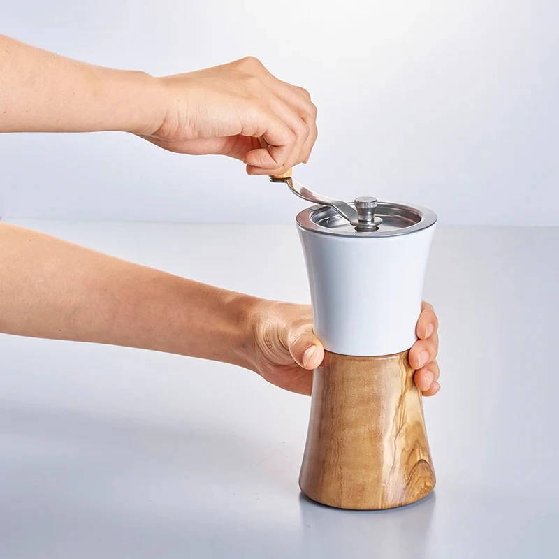 Keramisk kaffekvarn Wood N - Hario MCWN-2-OV by Hario color Svart