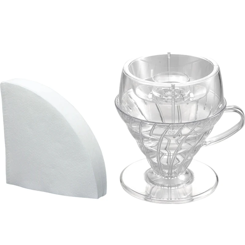 V60 Drip-Assist Set - Hario PDA-1524-T by Hario color Svart
