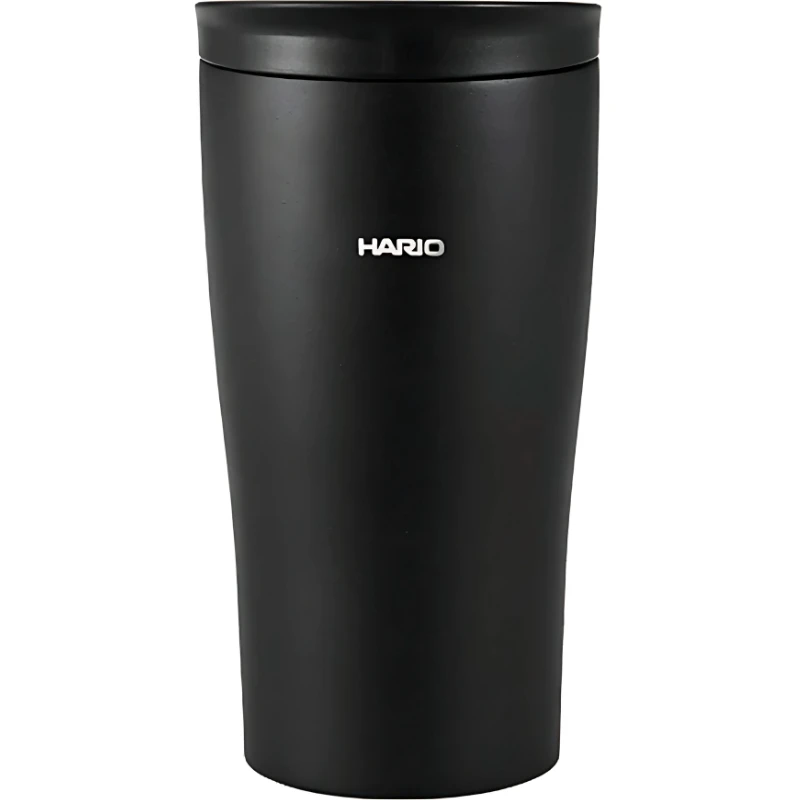 Isolerad termosmugg med lock 300 ml - Hario STF-300-B by Hario color Svart