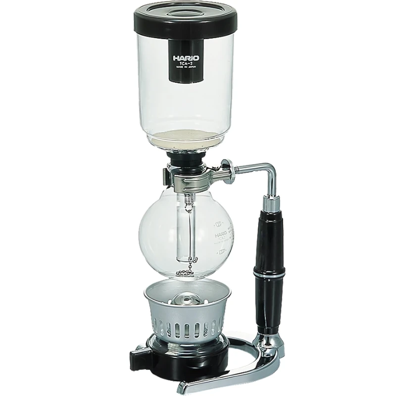 Kaffesifon "Technica" - Hario 2 koppar (240ml) TCAR-2 by Hario color Svart