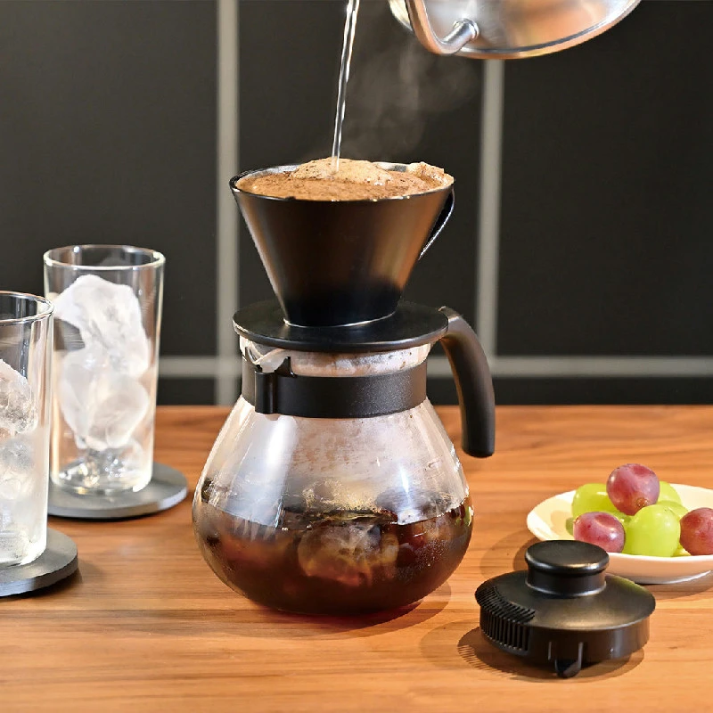 Teco Dripper-set – Hario TCDN-100-B by Hario color Svart