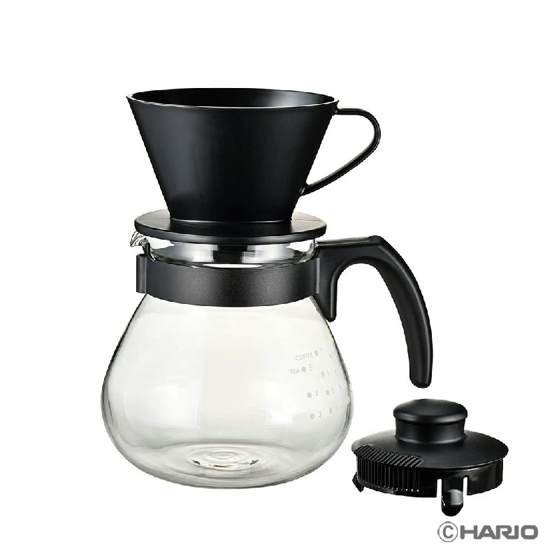 Teco Dripper-set – Hario TCDN-100-B by Hario color Svart