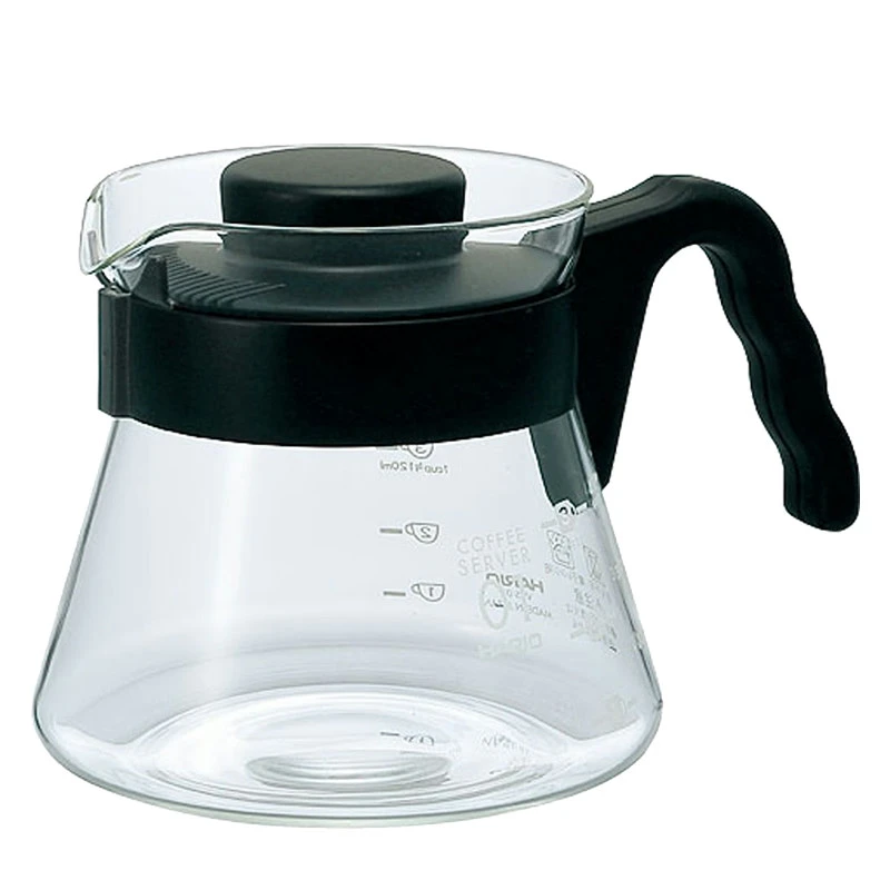 V60 Kaffekanna 450 ml - Hario VCS-01B by Hario color Svart