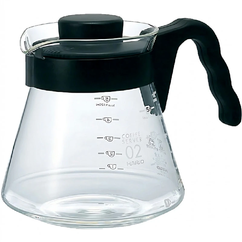 V60 Kaffekanna 700 ml - Hario VCS-02B by Hario color Svart